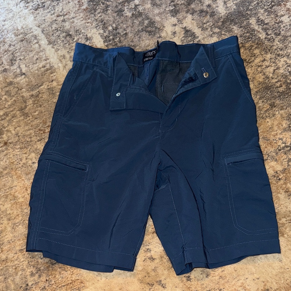 Blue shorts